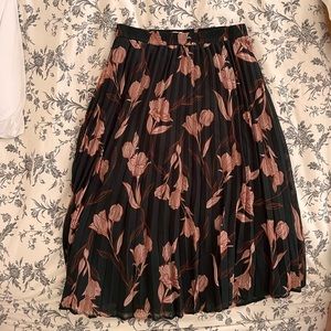 Floral Midi Skirt